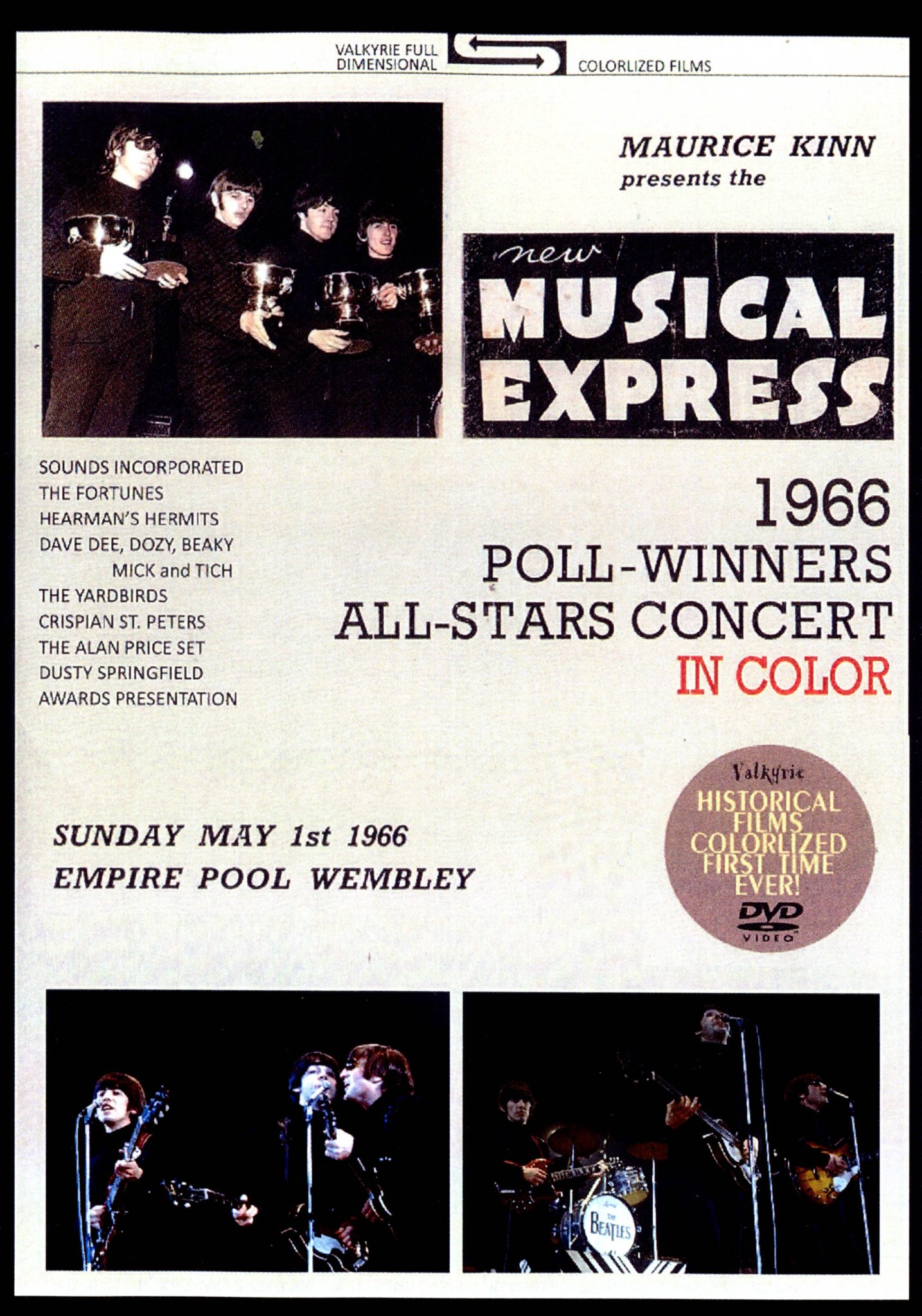 1966 N.M.E. Poll Winners