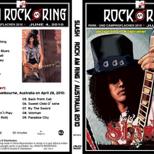 Slash - Rock Am Ring / Australia 2010 (NTSC DVD-R disc)