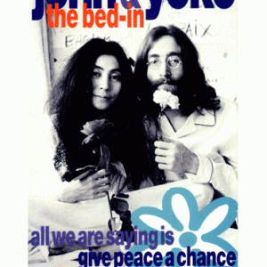 John Lennon & Yoko Ono - The Bed-In (1 PAL DVD-R disc)