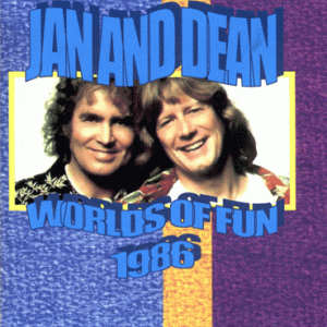 Jan And Dean - Worlds Of Fun, Kansas City (1986) (1 PAL DVD-R disc)