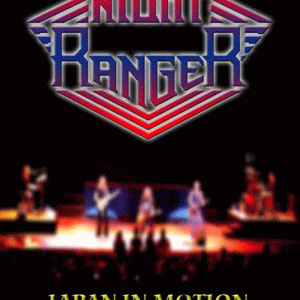 Night Ranger - Japan In Motion (1989) (1 PAL DVD-R disc)