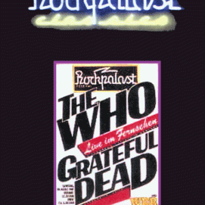 The Who - Rockpalast (1981) (1 PAL DVD-R disc)