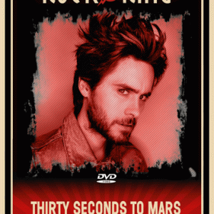 Thirty Seconds To Mars - Rock Am Ring (2018) (1 PAL DVD-R disc)