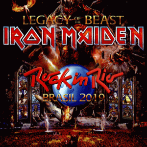Iron Maiden - Rock In Rio, Brazil (2019) (1 PAL DVD-R disc)