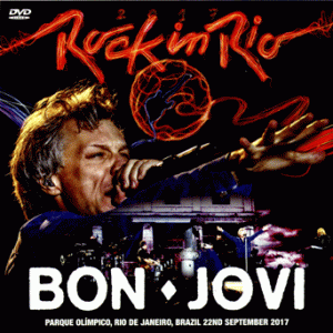Bon Jovi - Rock In Rio, Brazil (2017) (1 PAL DVD-R disc)