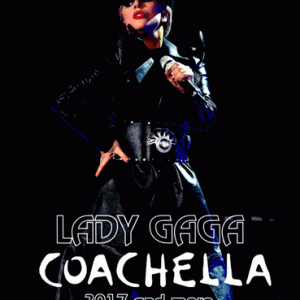 Lady Gaga - Coachella Festival (2017) and More! (1 PAL Dual Layer DVD+R disc)