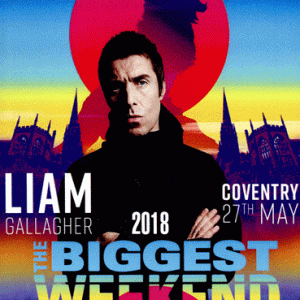 Liam Gallagher - The Biggest Weekend (2018) (1 PAL DVD-R disc)