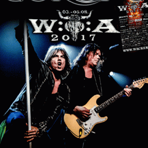 Europe - Wacken Open Air Festival (2017) (1 PAL Dual Layer DVD+R disc)