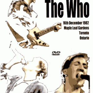 Who - Live From Toronto (Dec-16-1982) (1 PAL DVD-R disc)