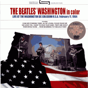 Beatles - Washington, D.C. 1964 Concert in COLOR! (1 PAL DVD-R disc)