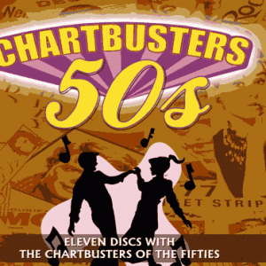 Chartbusters Of The 50's (11 PAL DVD-R discs)