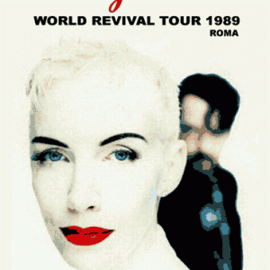 Eurythmics - Rome, Italy - World Revival Tour (1989) (1 PAL DVD-R disc)