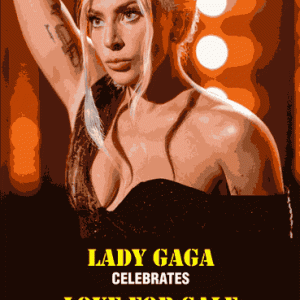 Lady Gaga - Celebrates Love For Sale (1 PAL DVD-R disc)