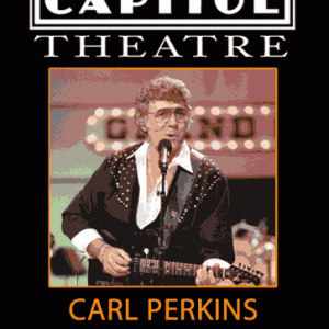 Carl Perkins - Capitol Theatre, Passaic, New Jersey 1985 (1 PAL DVD-R disc)