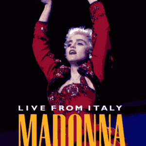 Madonna - Ciao Italia (Live From Italy) (1 PAL DVD-R disc)