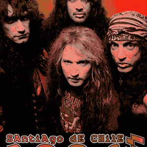 KISS - Santiago De Chile (1994) (Mick E. Gee Upgrade Version) (1 PAL Dual Layer DVD+R disc)