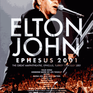 Elton John - Ephesus, Turkey (2001) (1 PAL DVD-R disc)