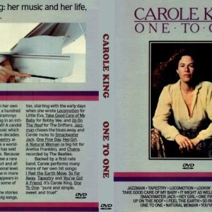 Carole King - One To One (1 PAL DVD-R disc)