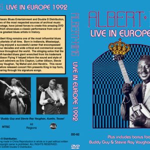 Albert King - Live in Europe 1992 (NTSC DVD-R disc)