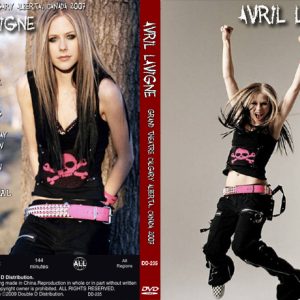 Avril Lavigne - Grande Theatre, Calgary, Alberta, Canada (2007) (NTSC DVD-R disc)