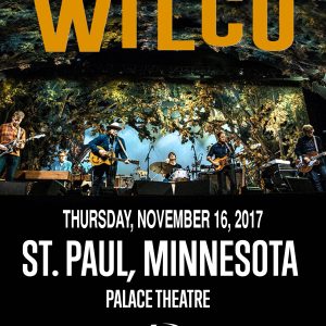 Wilco - Palace Theatre, St. Paul, Minnesota (November-16-2017) (1 NTSC Blu-Ray BD-R disc)