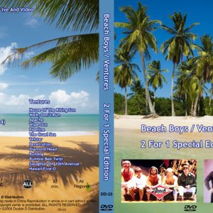 Beach Boys / Ventures - 2 for 1 Special Edition (1 NTSC DVD-R disc)