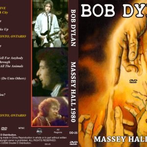 Bob Dylan - Massey Hall (aka The Gospel Years) (NTSC DVD-R disc)