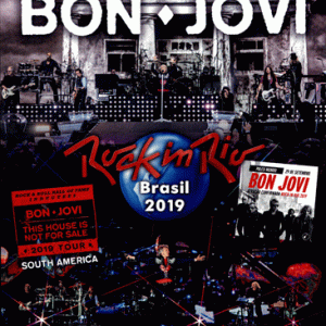 Bon Jovi - Rock In Rio, Brasil (2019) (1 NTSC Blu-Ray BD-R disc)