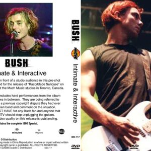 Bush - Intimate & Interactive (NTSC DVD-R disc)
