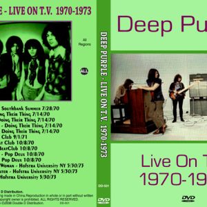 Deep Purple - Live On TV 1970-1973 (NTSC DVD-R disc)
