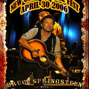 Bruce Springsteen with The Seeger Sessions Band - New Orleans Jazz Fest (2006) (1 DVD-R disc)