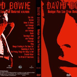 David Bowie - Musique Plus Live From Montreal (11/11/1999) (NTSC DVD-R disc)