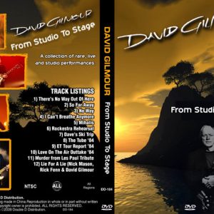 David Gilmour - From Studio To Stage (NTSC DVD-R disc)