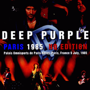 Deep Purple - Paris, France 1985 (1 PAL DVD-R disc)