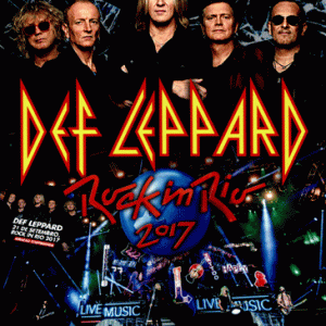 Def Leppard - Rock In Rio, Brazil (2017) (1 NTSC Blu-Ray BD-R disc)