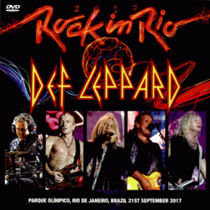 Def Leppard - Rock In Rio, Brazil (2017) (1 NTSC DVD-R disc)