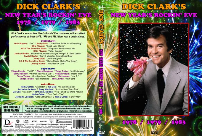 その他 New Years Eve Concerts [DVD] Dick Clark's New Year's Rockin' Eve 1978 / 1979 / 1982 (NTSC DVD-R