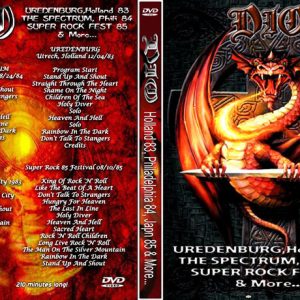 Dio - Holland (1983) / Philadelphia (1984) / Japan (1985) (NTSC DVD-R disc)