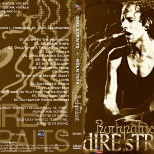 Dire Straits - Rockpalast (1979) & Bonus Live Aid (1985) (1 NTSC DVD-R disc)