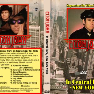 Elton John - Central Park, New York (1980) (1 NTSC DVD-R disc)