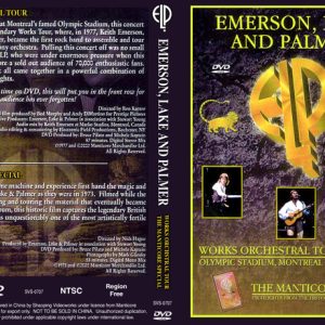 Emerson, Lake, and Palmer - Works Orchestral Tour and The Manticore Special (2 NTSC DVD-R discs)