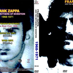 Frank Zappa & Mothers Of Invention (1968-1971) (NTSC DVD-R disc)
