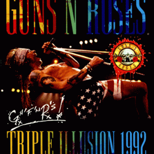 Guns 'N' Roses - Triple Illusion (1992) (3 NTSC Dual Layer DVD+R(9) discs)