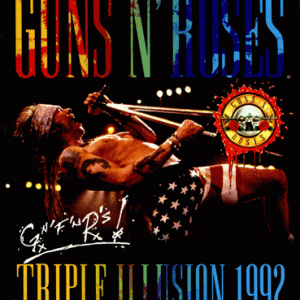 Guns 'N' Roses - Triple Illusion (1992) (NTSC Blu-Ray BD-R disc)