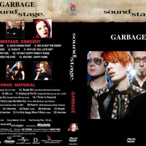 Garbage - Soundstage & Bonus Material (NTSC DVD-R disc)