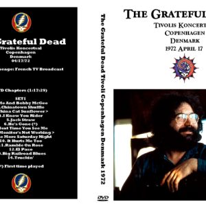 Grateful Dead - Tivoli, Copenhagen, Denmark (1972) (NTSC DVD-R disc)