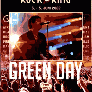 Green Day - Rock Am Ring (2022) (1 NTSC DVD-R disc)