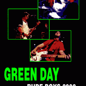 Green Day - Rude Boys Live In Spain (2003) (1 NTSC DVD-R disc)