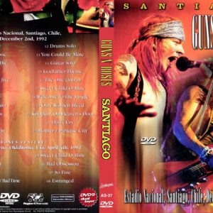 Guns 'N' Roses - Santiago (NTSC Dual Layer DVD+R disc)