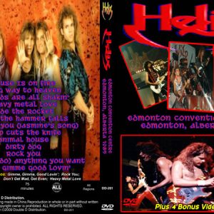 Helix - Edmonton Convention Centre (1985) (NTSC DVD-R disc)